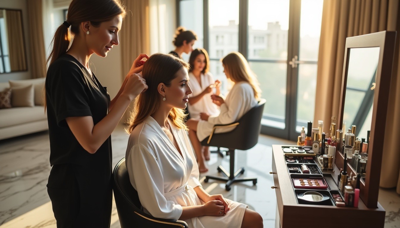 Event Preparation with Home Salon Services in Dubai: Weddings, Photoshoots & More